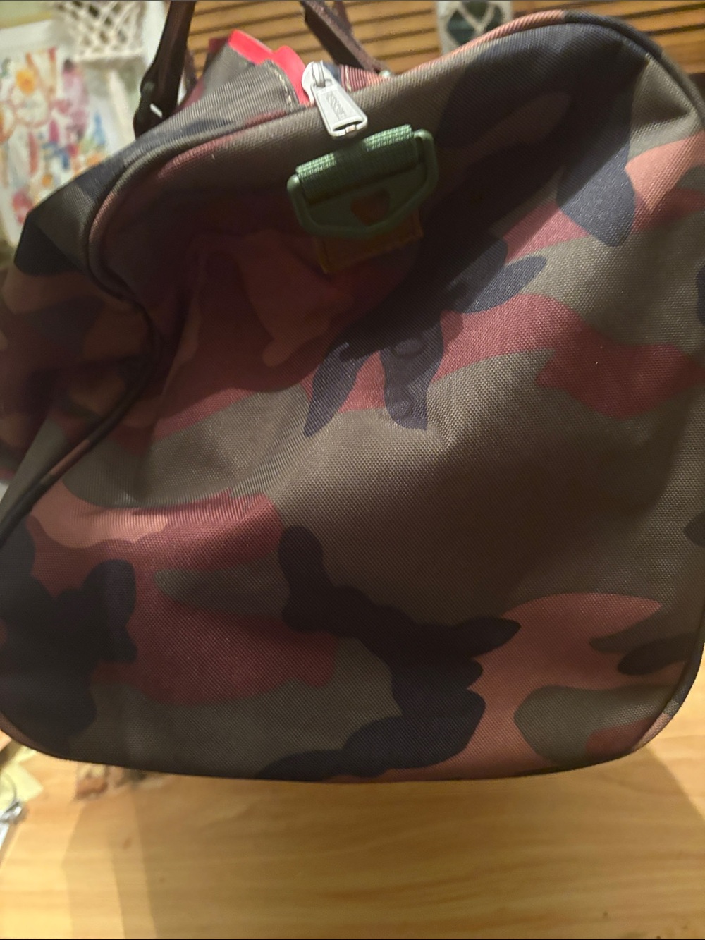 Herschel Supply Company Woodland Camo Tote - Brown/Green - Picture 6 of 7